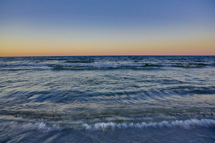 ocean wave sunset scenery Baltic Sea Ostsee images photos 2k 4k 5k