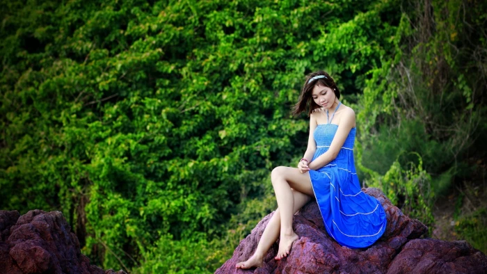 pretty oriental woman wallpaper tree beauty fashion one person 2k 4k 5k 8k