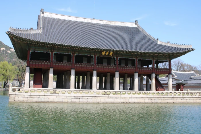 republic of korea seoul gyeongbok palace forbidden city 2k 4k 5k