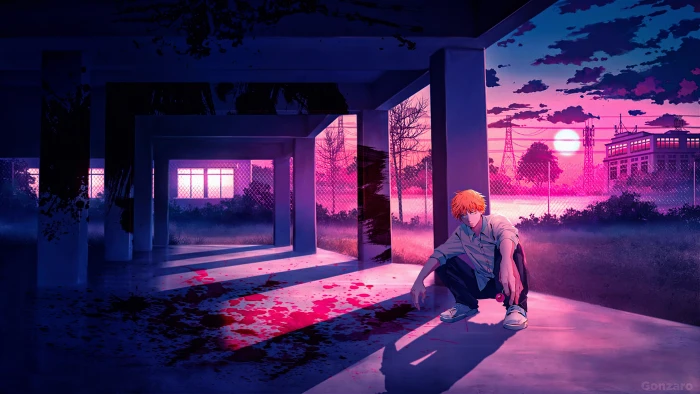 Chainsaw Man anime denji 2k 4k