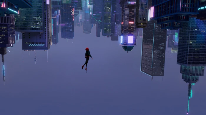 Spider Man Into the Verse building exterior built structure 2k 4k 5k 8k