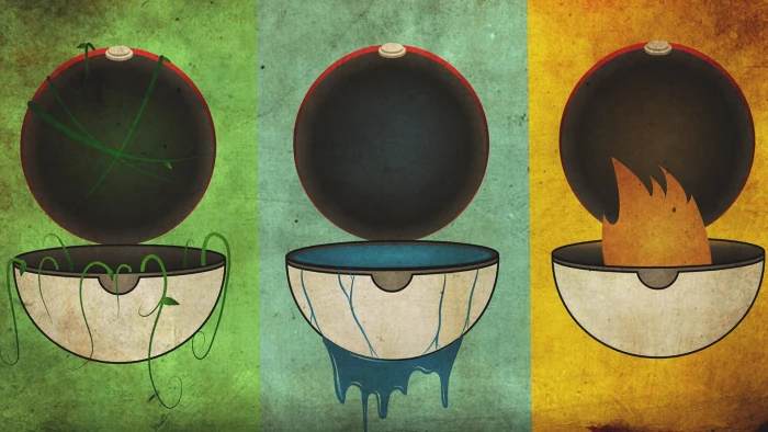 Choose your starter pokemon 2k