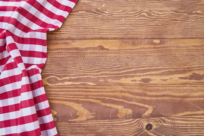 white and red gingham textile table cover plaid background 2k 4k 5k