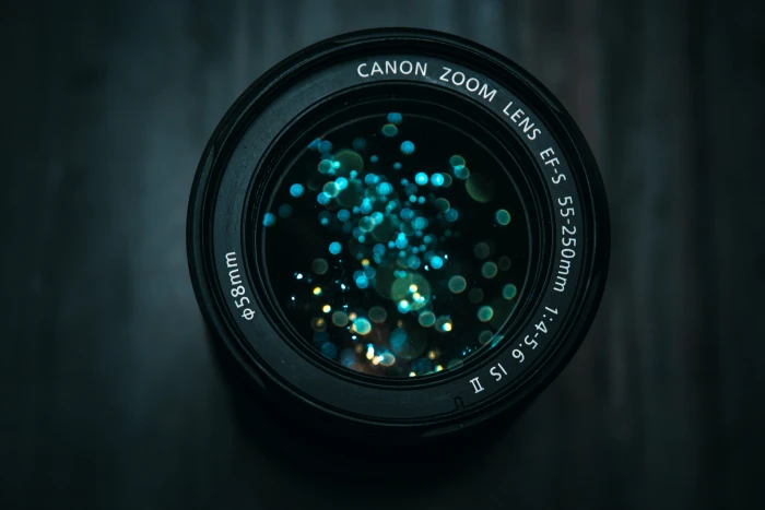 black Canon DSLR camera lens selective focus photography of telephoto with bokeh 2k 4k 5k