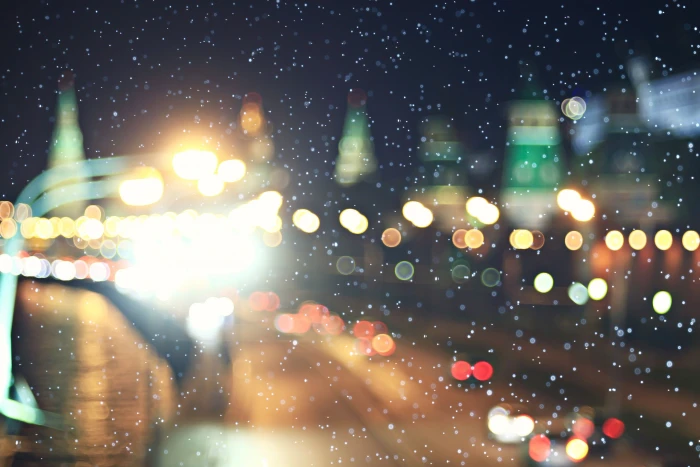 blurred lights bokeh 2k 4k 5k
