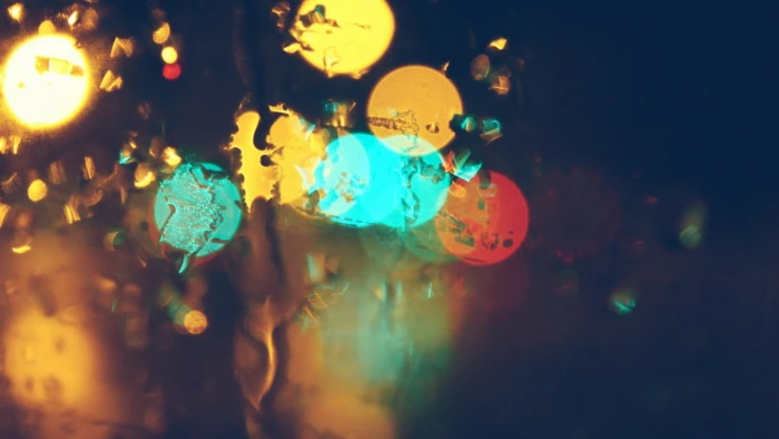 bokeh photography Bokeh lights photo rain water drops blurred 2k