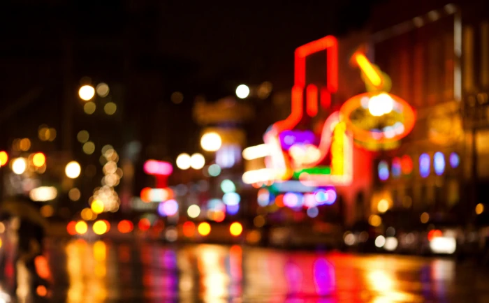 Broadway HD Wallpaper Aero Bokeh Lights City Colorful Abstract 2k 4k 5k