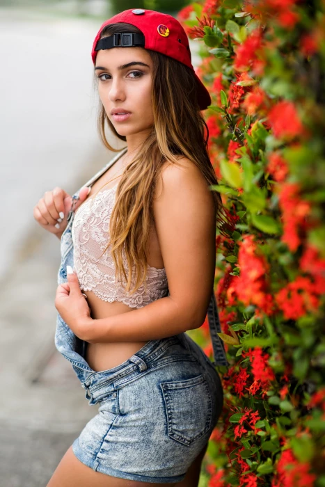 Elyna Kane Christopher Rankin women model brunette looking at viewer