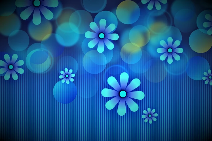 flowers background graphics texture bokeh digital art 2k 4k 5k