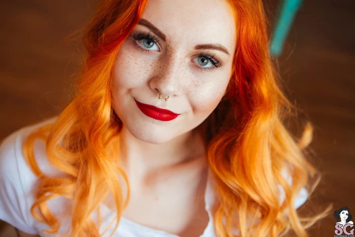 Loveless suicide redhead Suicide Girls women model indoors 2k