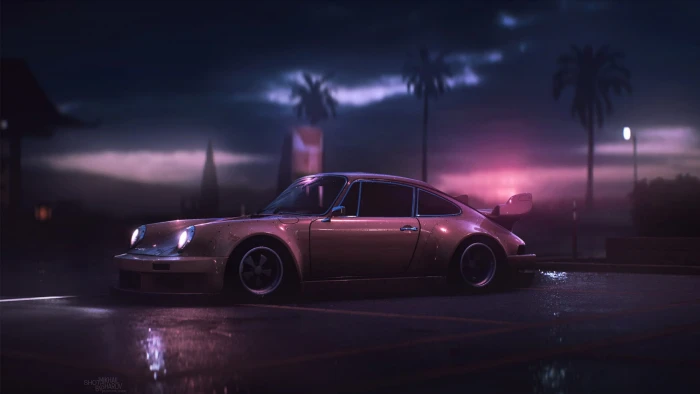 Mikhail Sharov artwork Need for Speed video games Video Game Art 2k