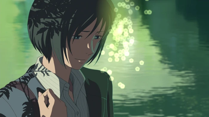 short black haired female anime character wallpaper illustration 2k