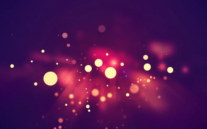 yellow and red bokeh lights highlights circles background 2k