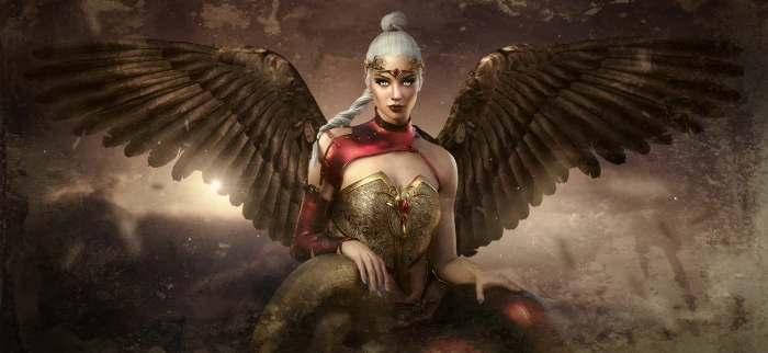fantasy angel mystical fantastic light magic female mood 2k 4k 5k