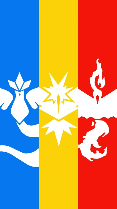 Pokemon Go Team logo wallpaper Zapdos Articuno Moltres phone