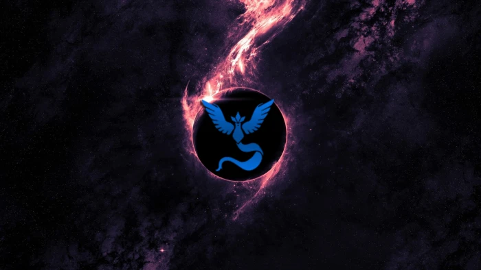 Pokemon Go Team Mystic space blue 2k