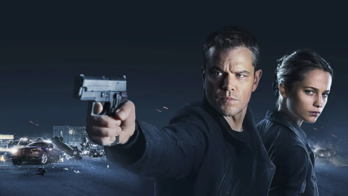 Jason Bourne handgun portrait weapon men adult males 2k 4k 5k 8k