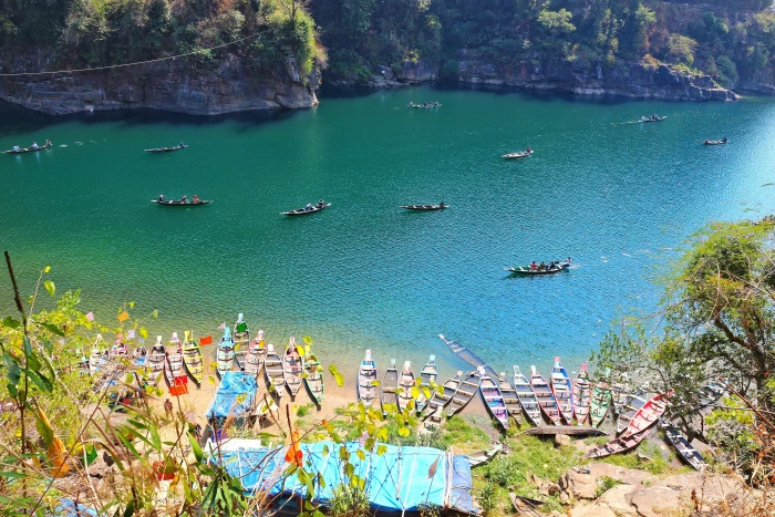 nature dawki meghalaya umngot river india boating incredible 2k 4k 5k