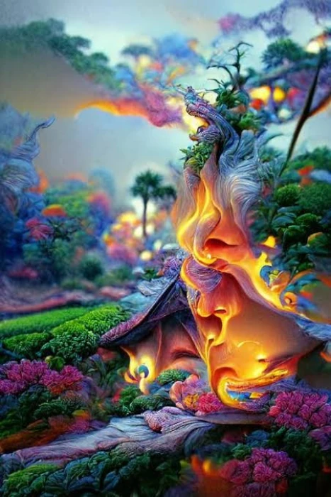 LSD RELAXATION ai wallpaper mobile hd