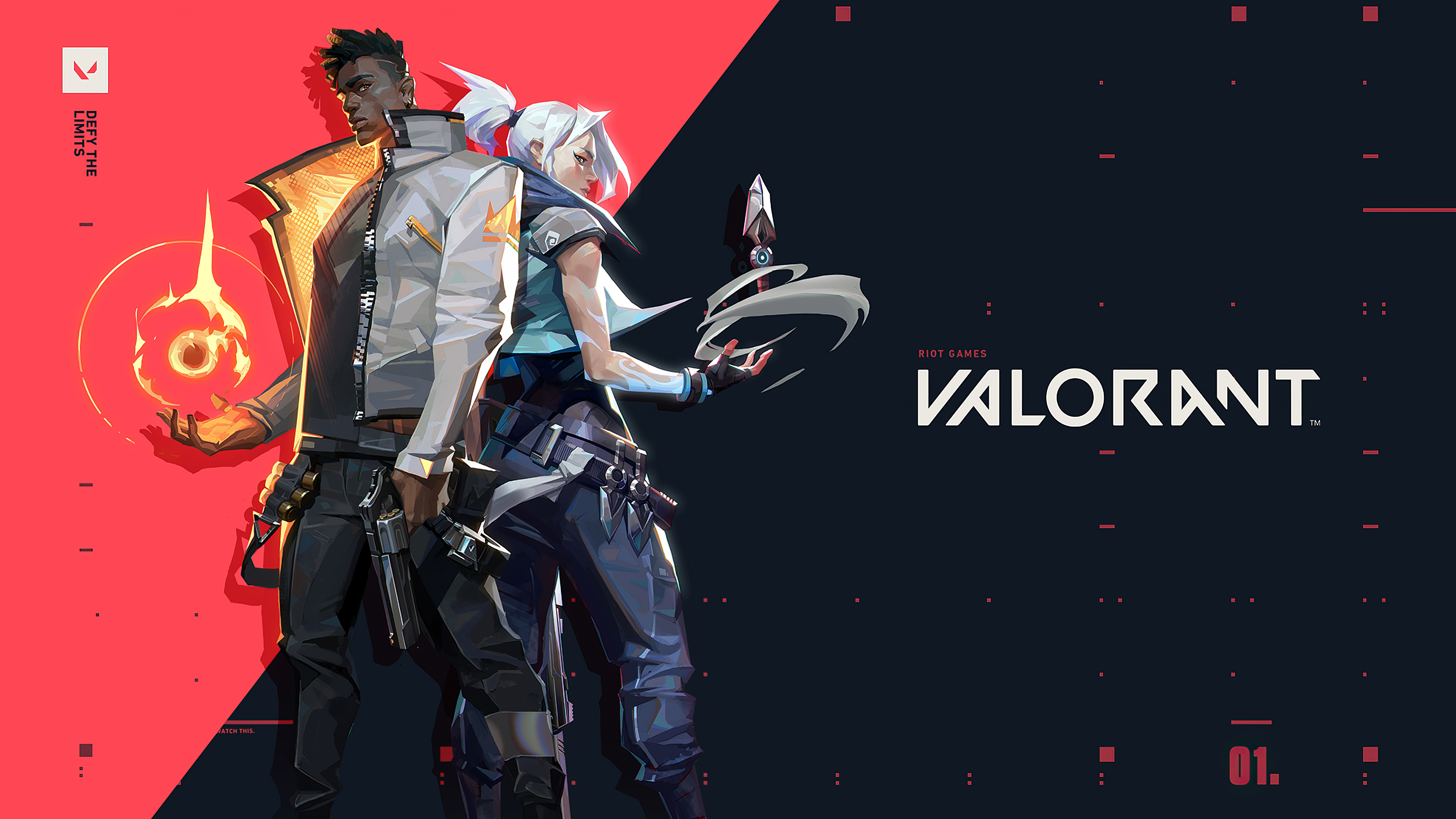 valorant key art phoenix and jett 2k