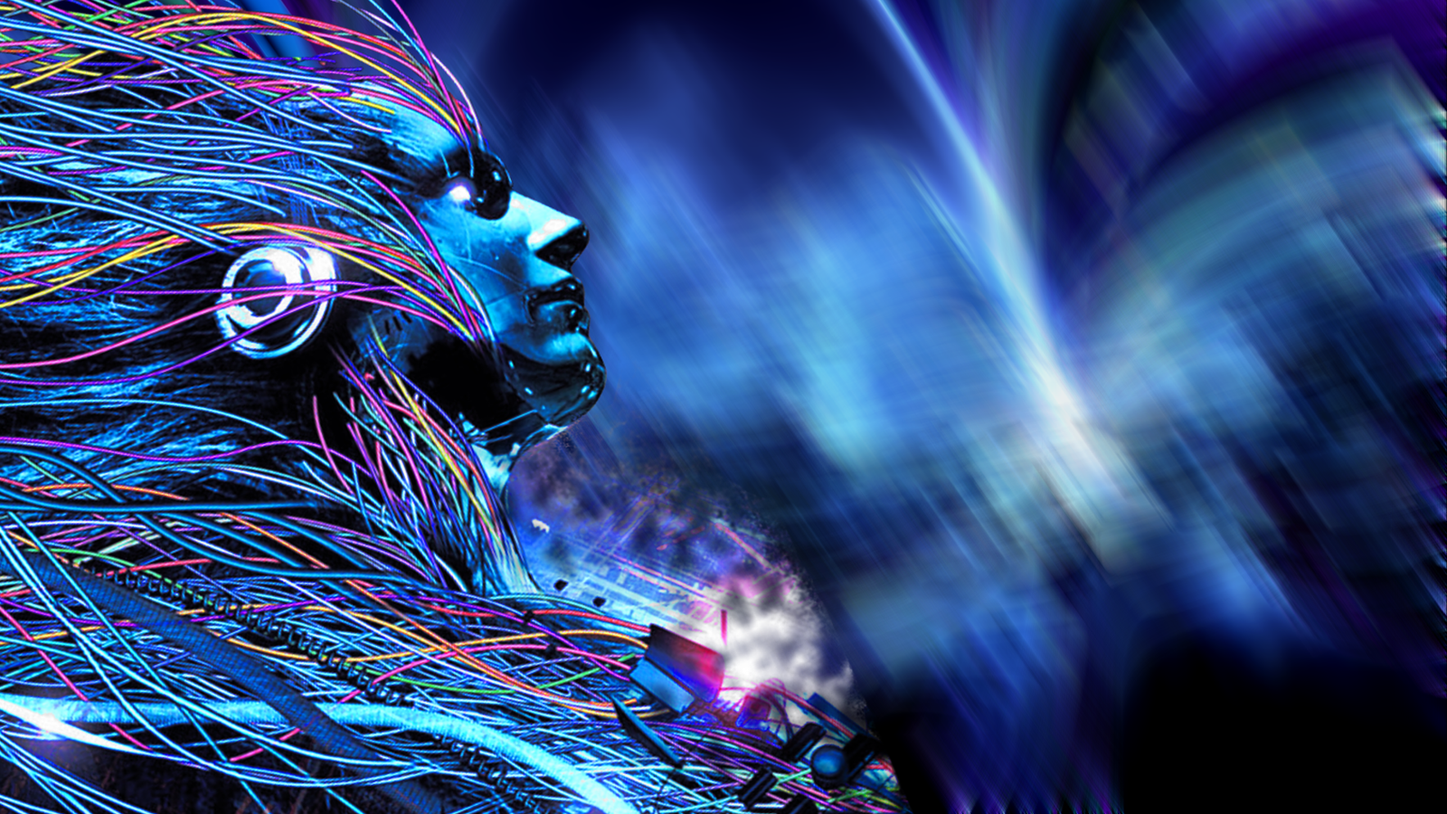 android cyber dreaming space