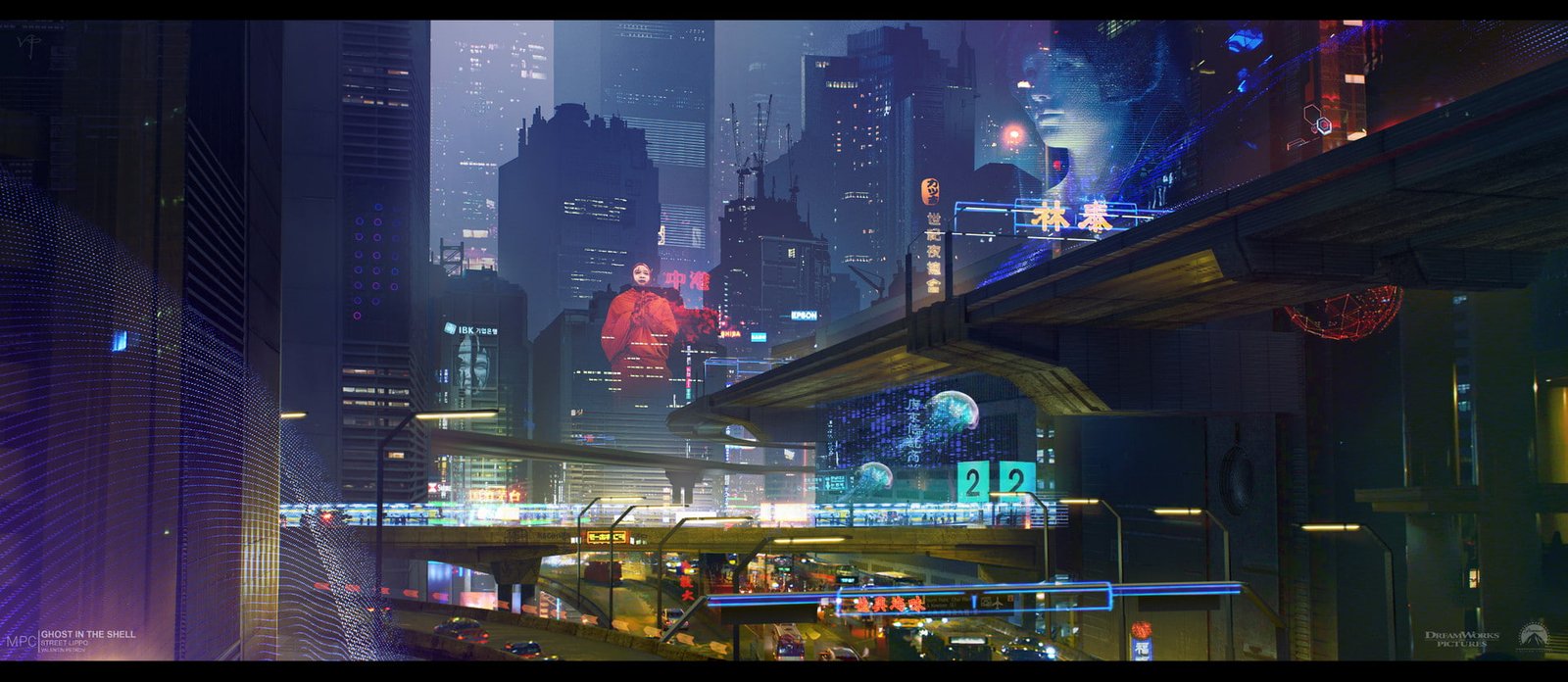 science fiction fantasy art cyber cyberpunk digital