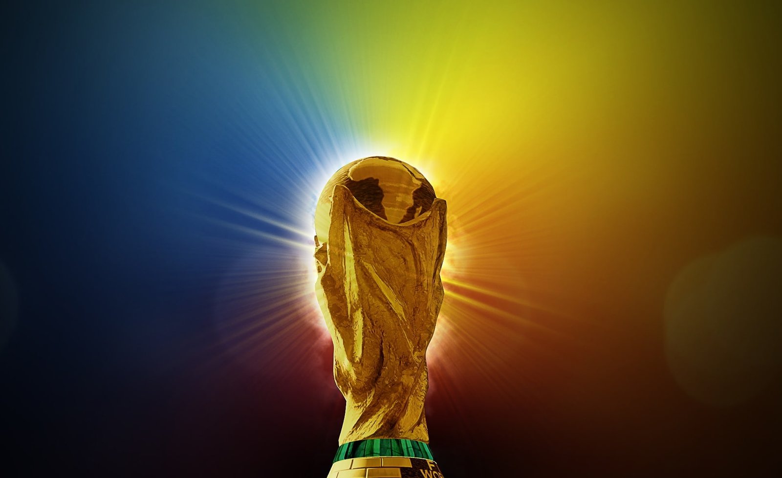 FIFA World Cup HD Wallpaper gold trophy illustration