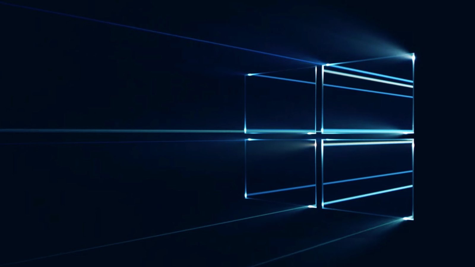 Microsoft Windows 10 Desktop Wallpaper 04 abstract black color