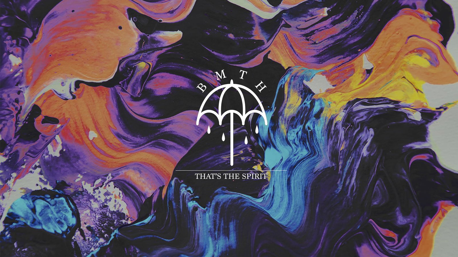 multicolored abstract painting Bring Me the Horizon That's The Spirit
