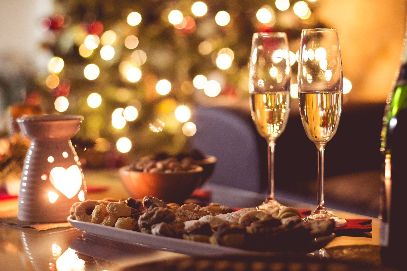 New Year s Eve Champagne Home Party alcohol christmas sweets 2k 4k