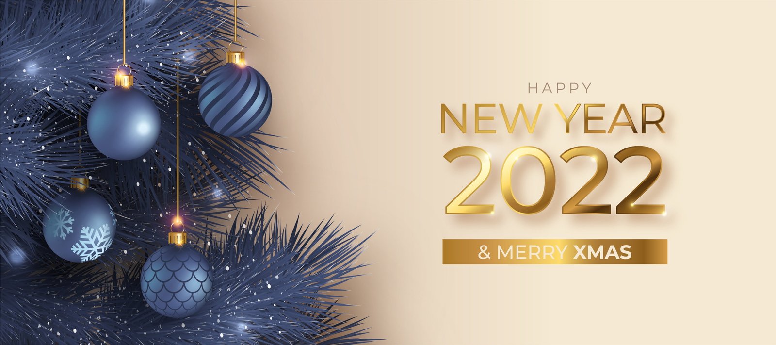 balls branches background Christmas figures New year 2k 4k
