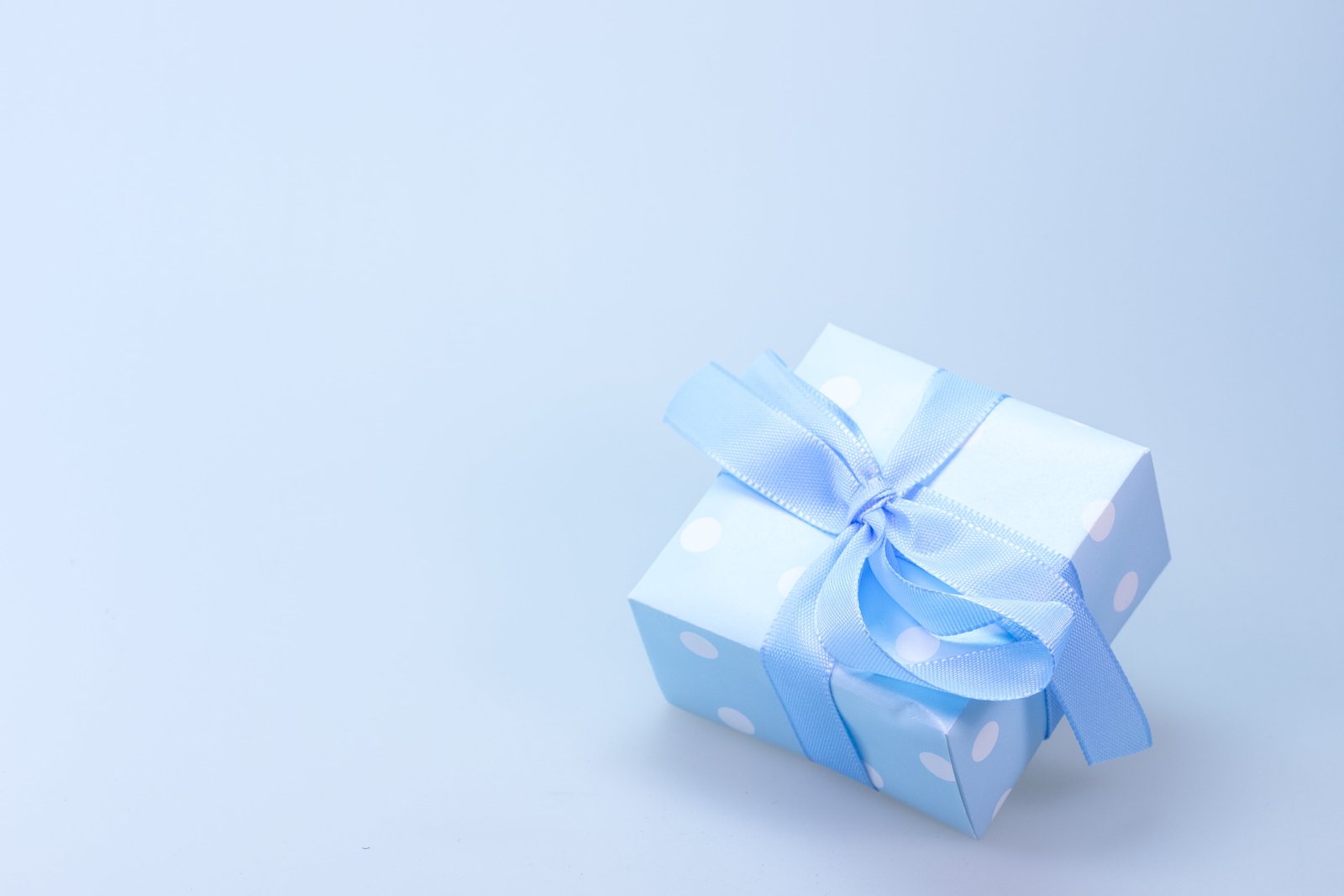 teal and white gift box made surprise loop christmas festival 2k 4k