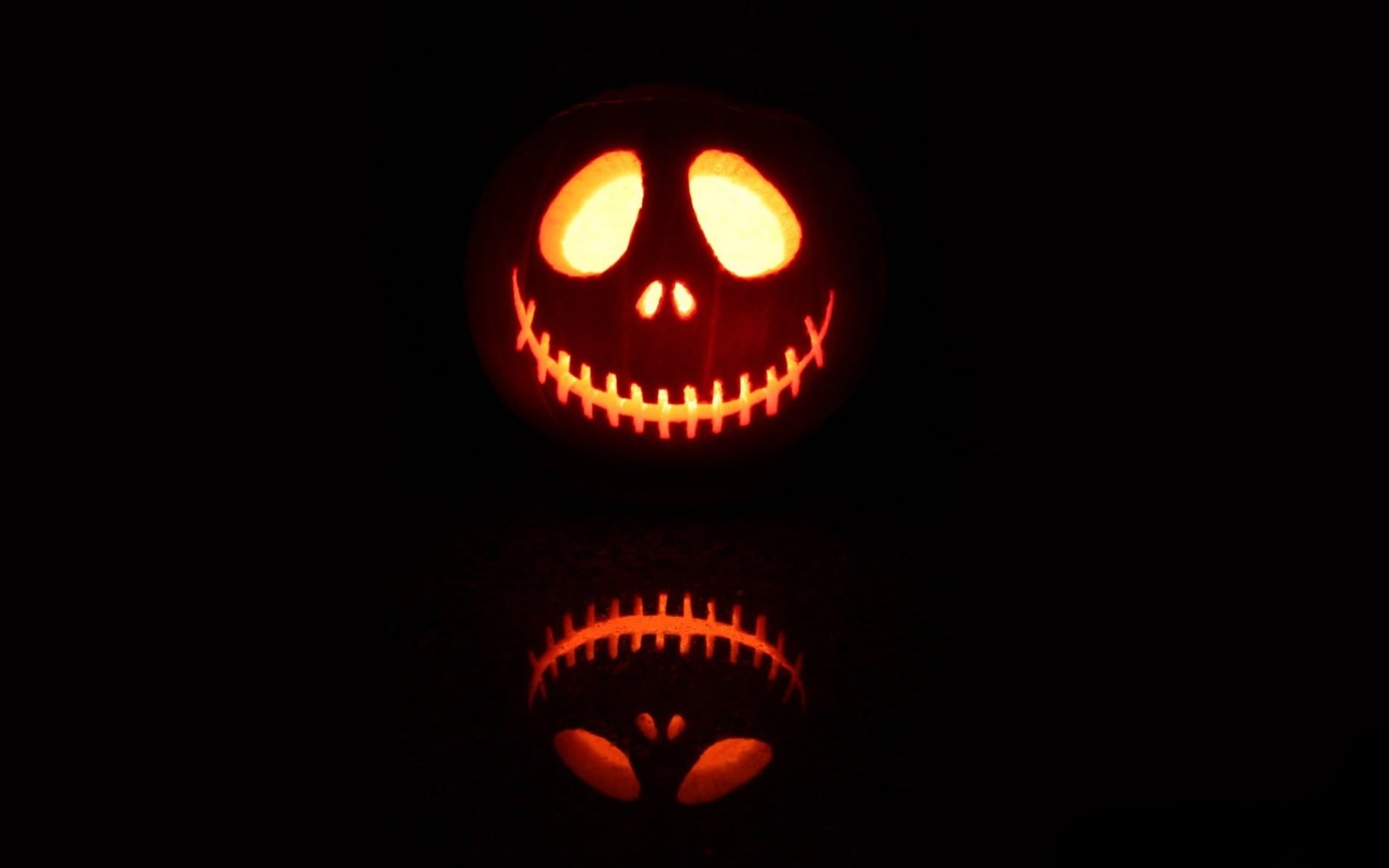 orange pumpkin Halloween decoration Jack Skellington The Nightmare Before Christmas
