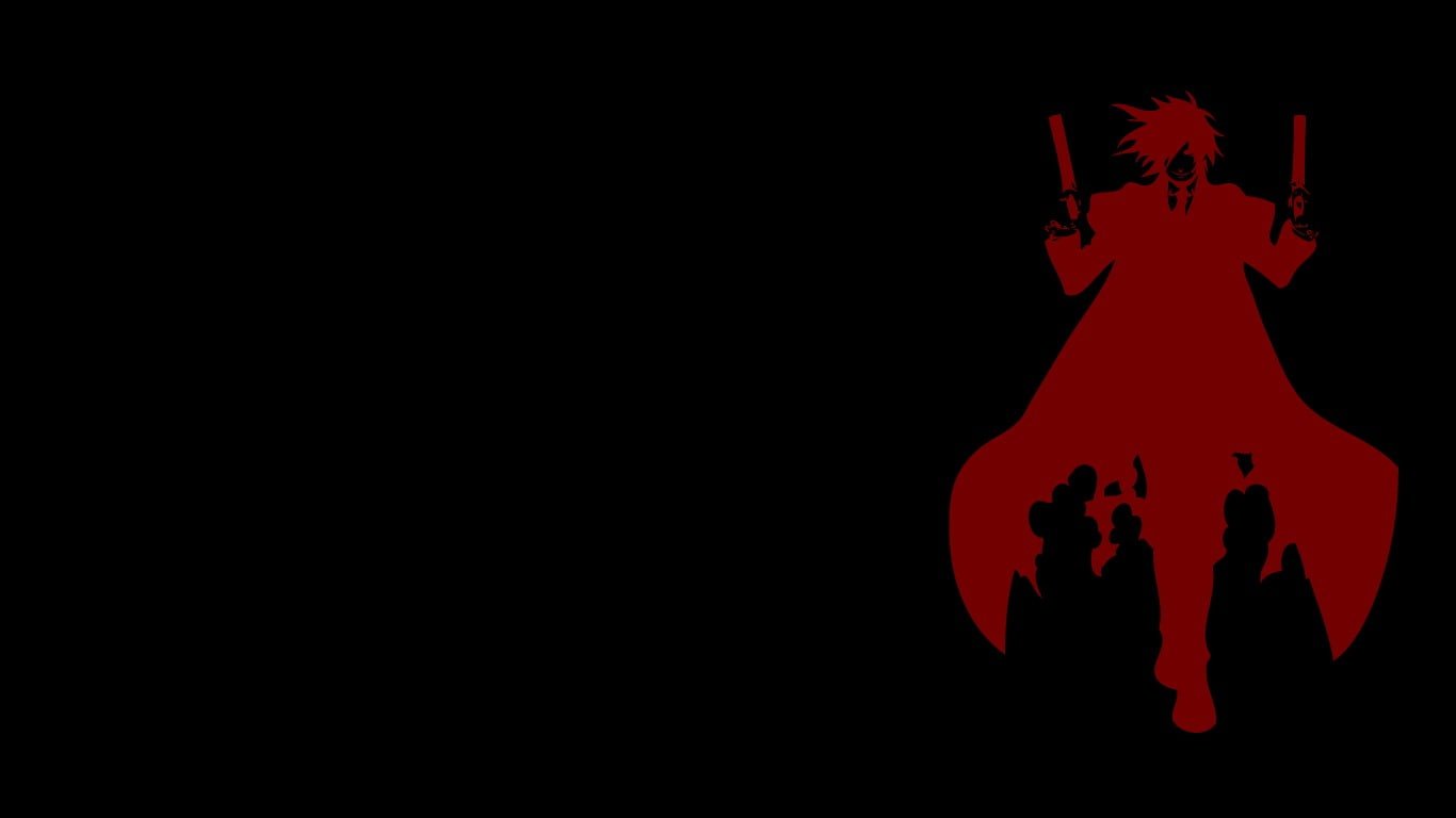 anime Hellsing Alucard celebration copy space representation
