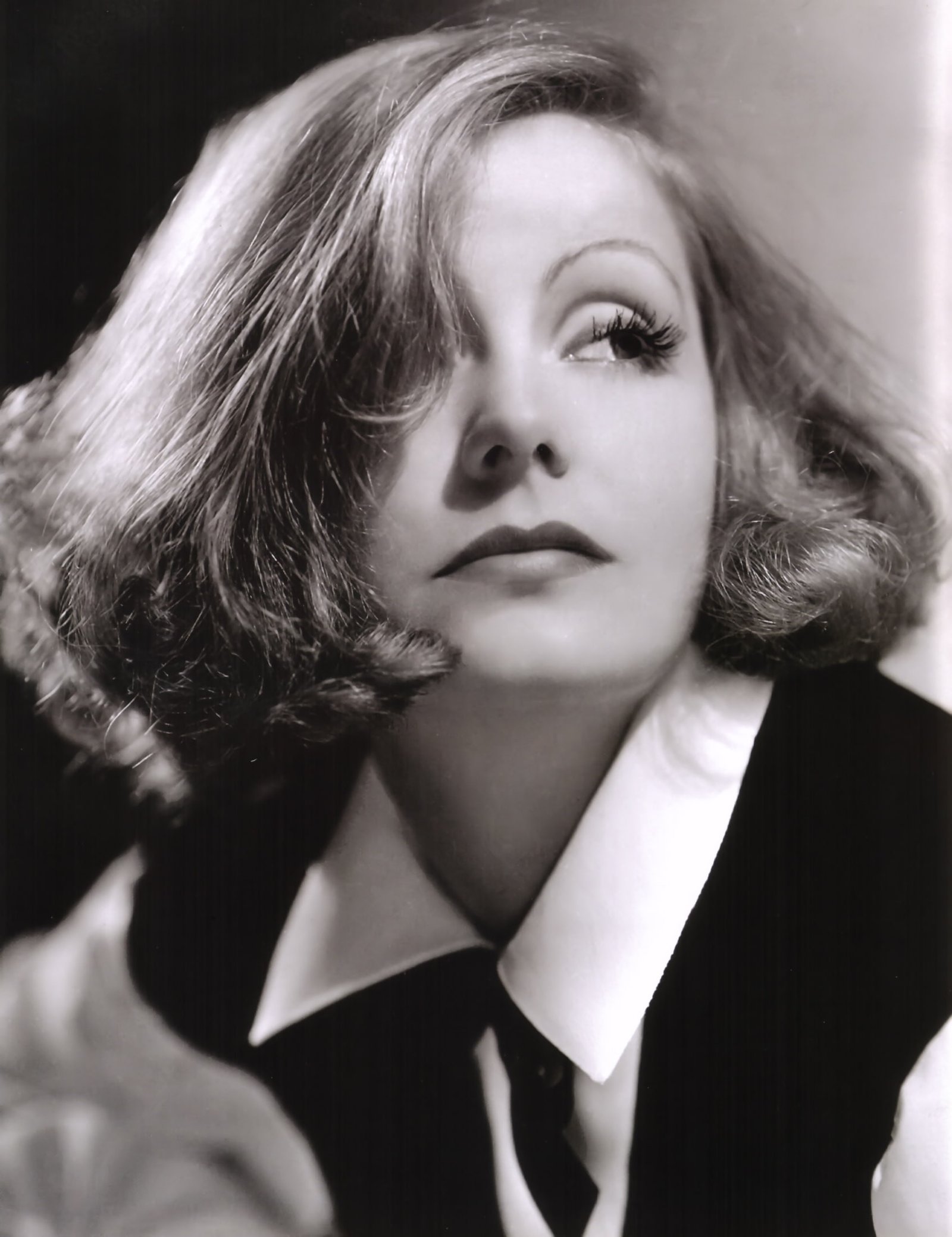 actress garbo greta monochrome