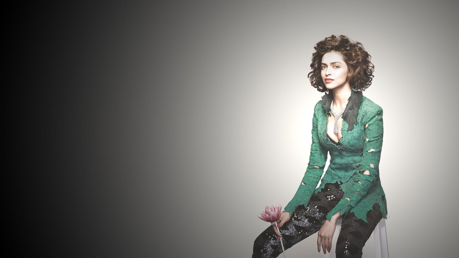 Actresses Deepika Padukone one person young adult copy space