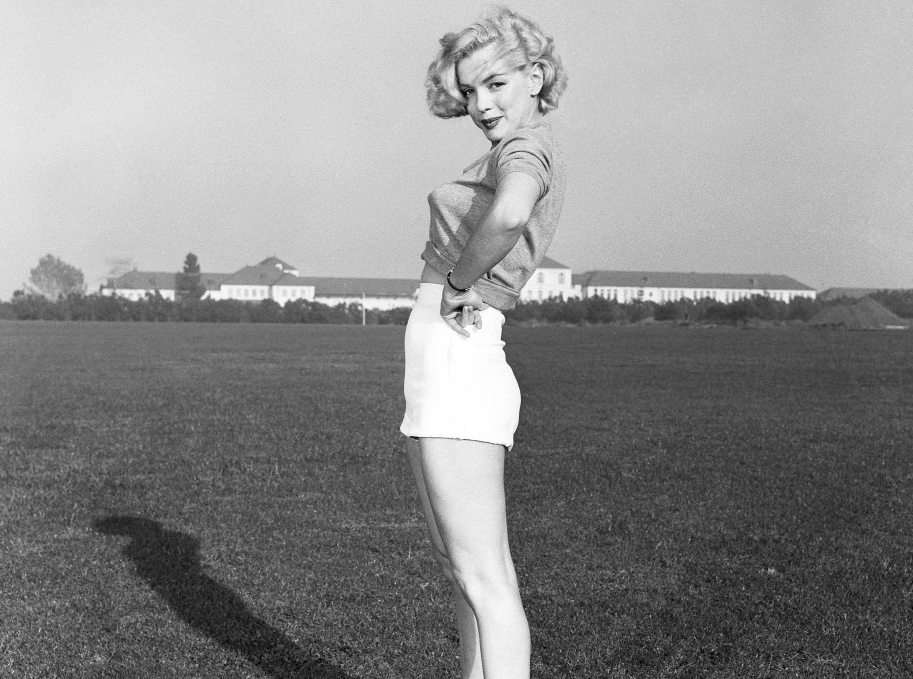 Actresses Marilyn Monroe