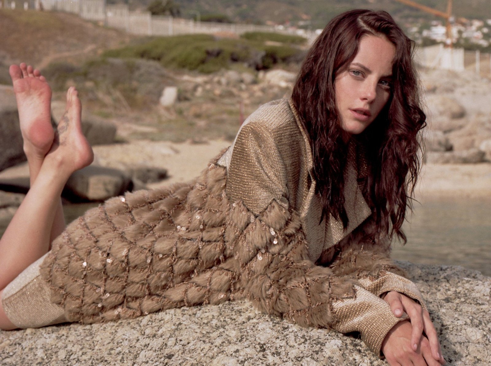 Actresses Kaya Scodelario Blue Eyes Brunette Depth Of Field