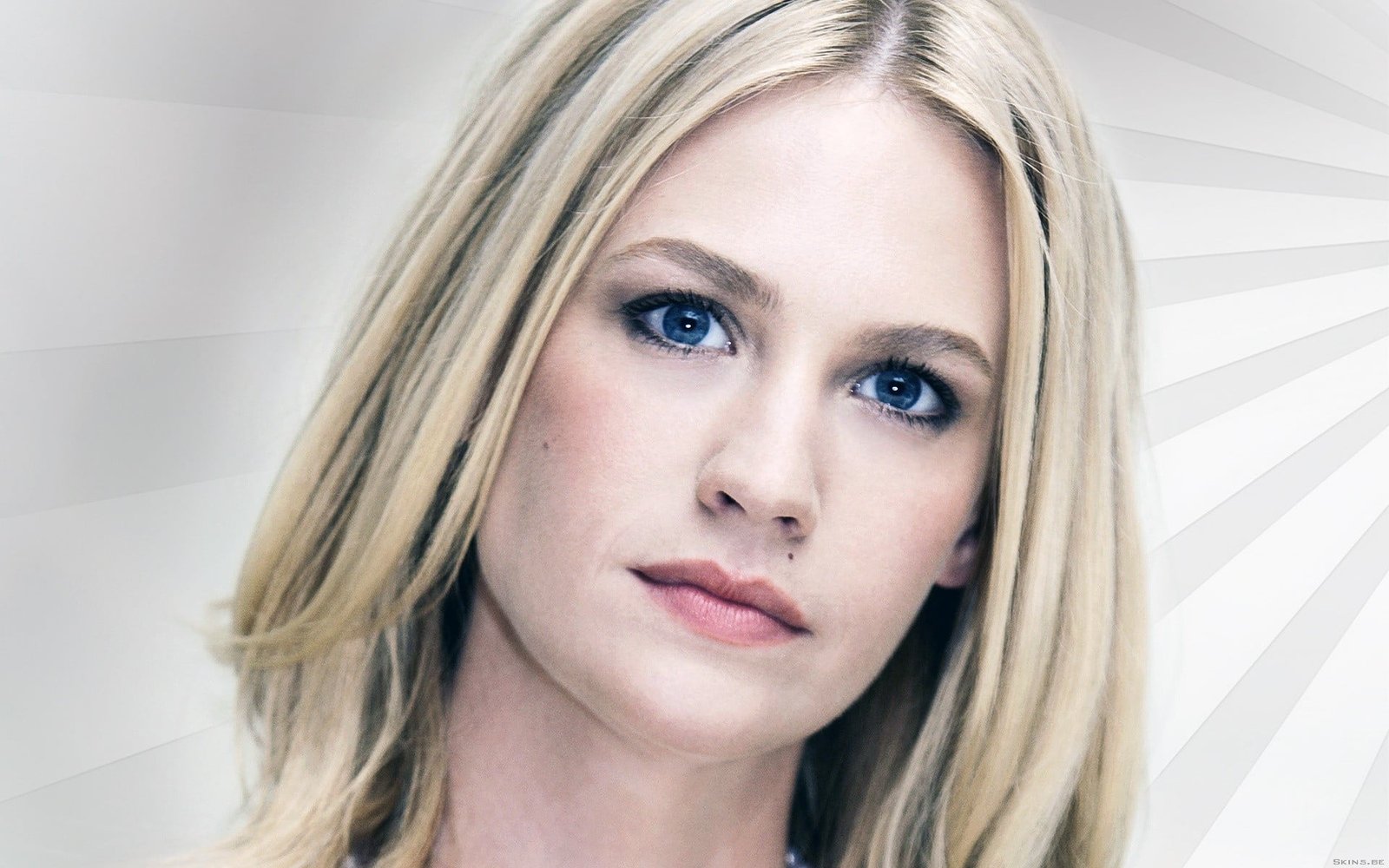 blonde women January Jones celebrity Mad Men actress portrait