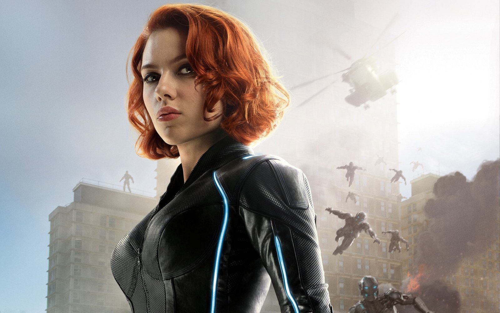 Avengers Age of Ultron women The redhead actress 2k