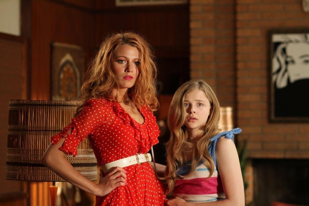 Blake Lively Chlo Grace Moretz actress women two people