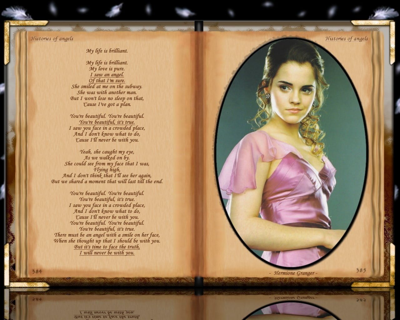 Emma Watson Harry Potter Hermione Granger actress one person