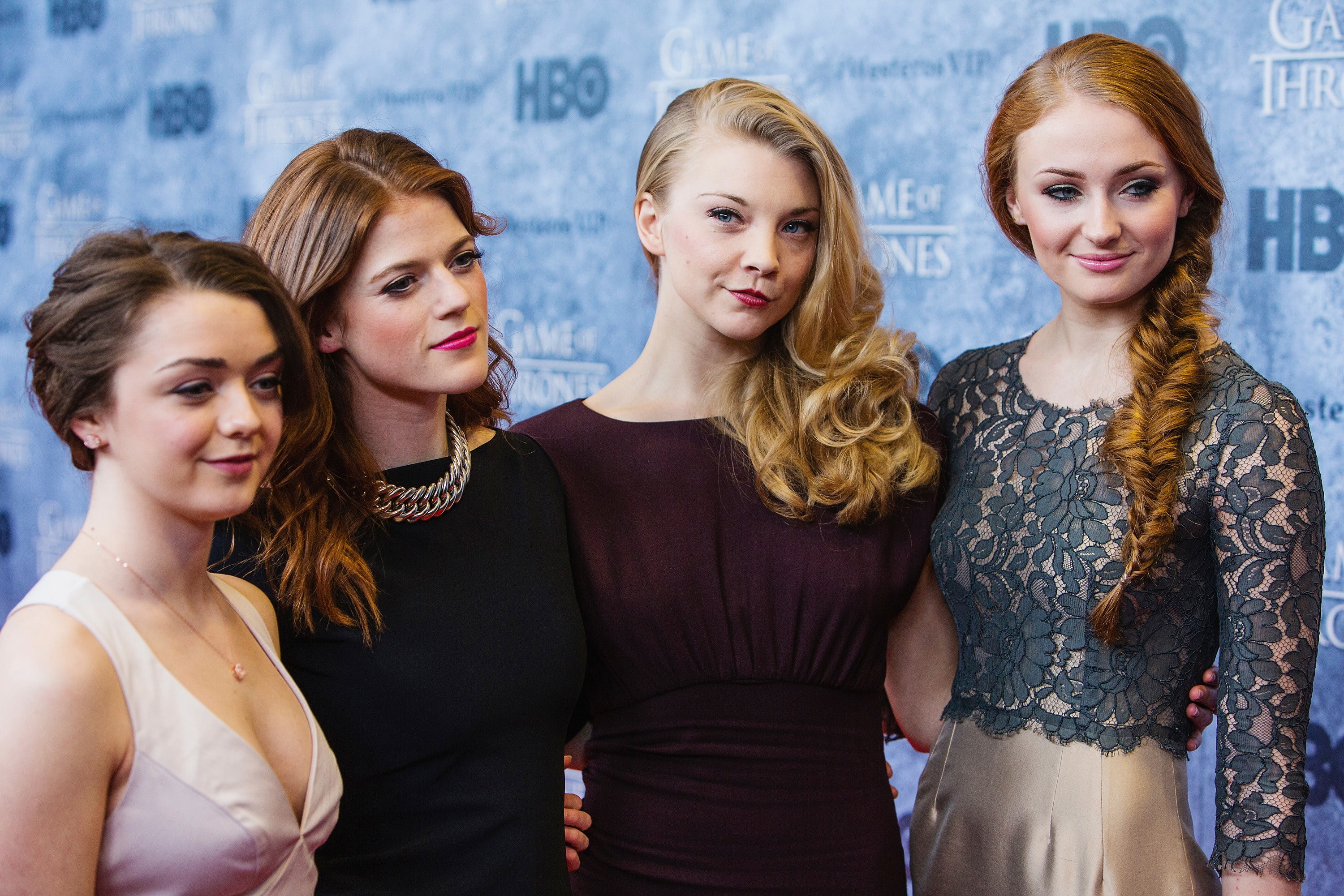 Game of Thrones Maisie Williams Rose Leslie Natalie Dormer 2k
