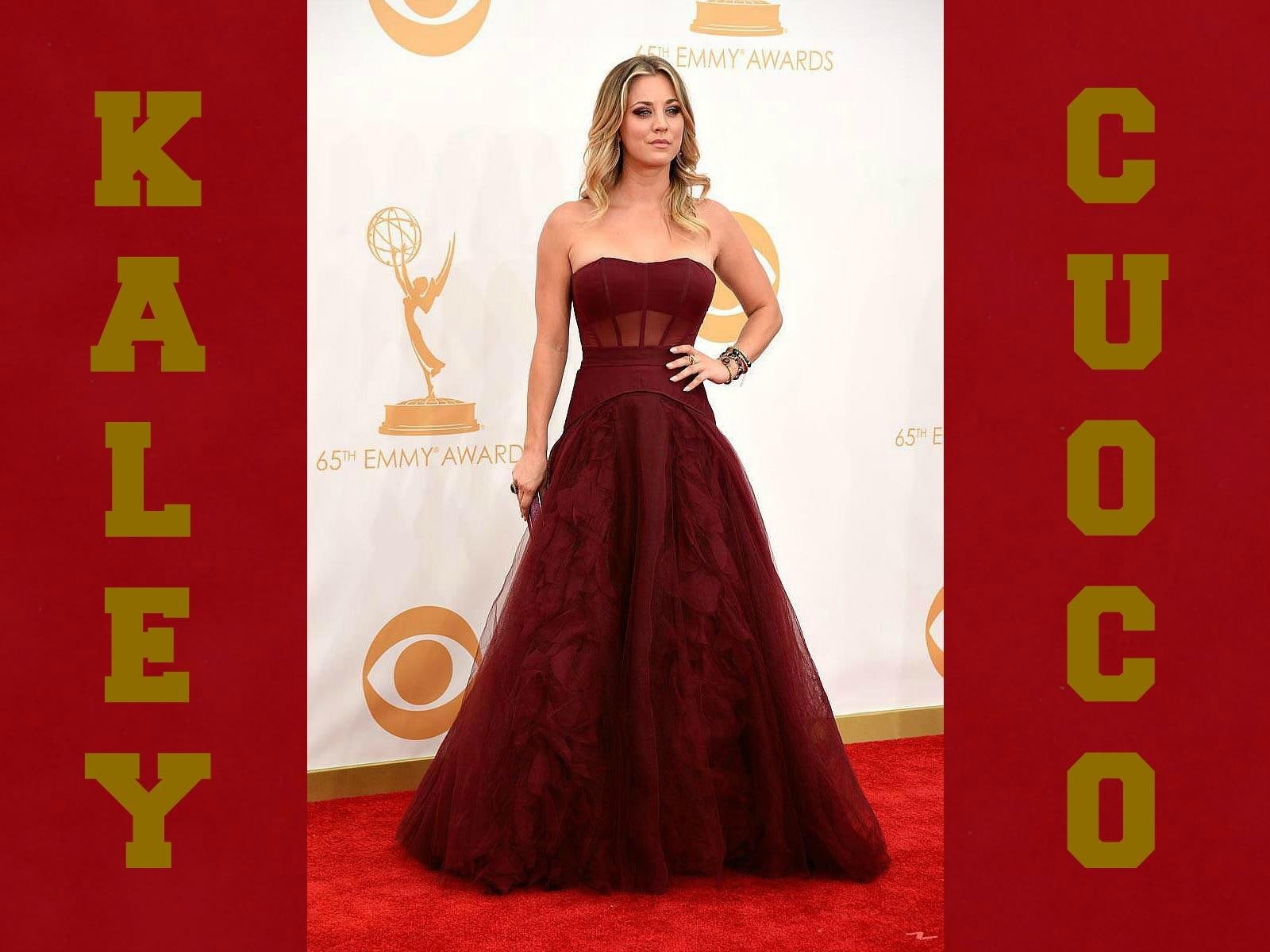 Kaley Cuoco blonde actress big bang
