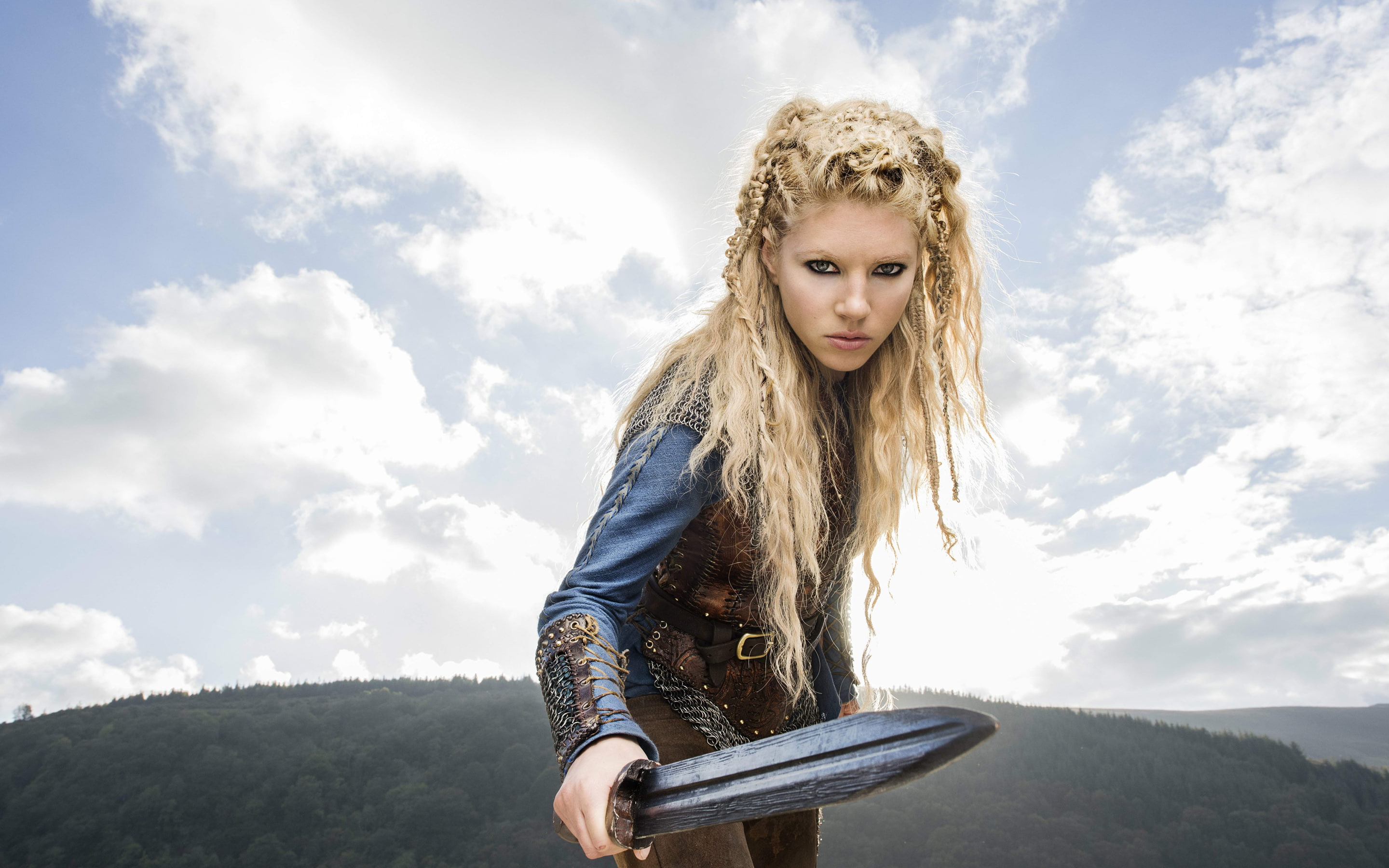 Katheryn Winnick Vikings Lagertha Lothbrok Promos women 2k