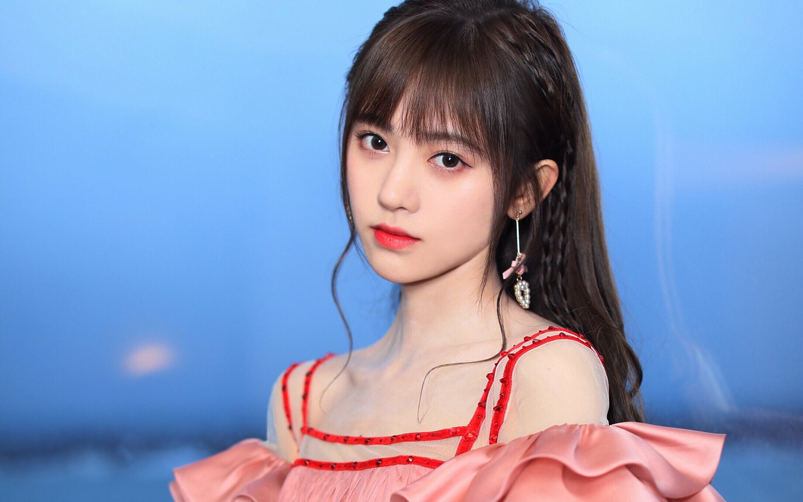 Kiku Ju Jingyi Idol actress singer women Chinese lipstick