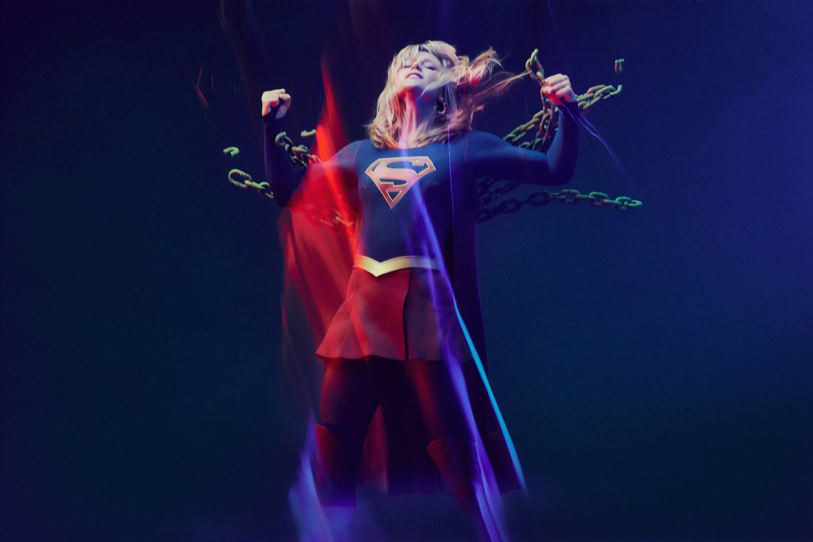 TV Show Supergirl Actress American Blonde Melissa Benoist 2k
