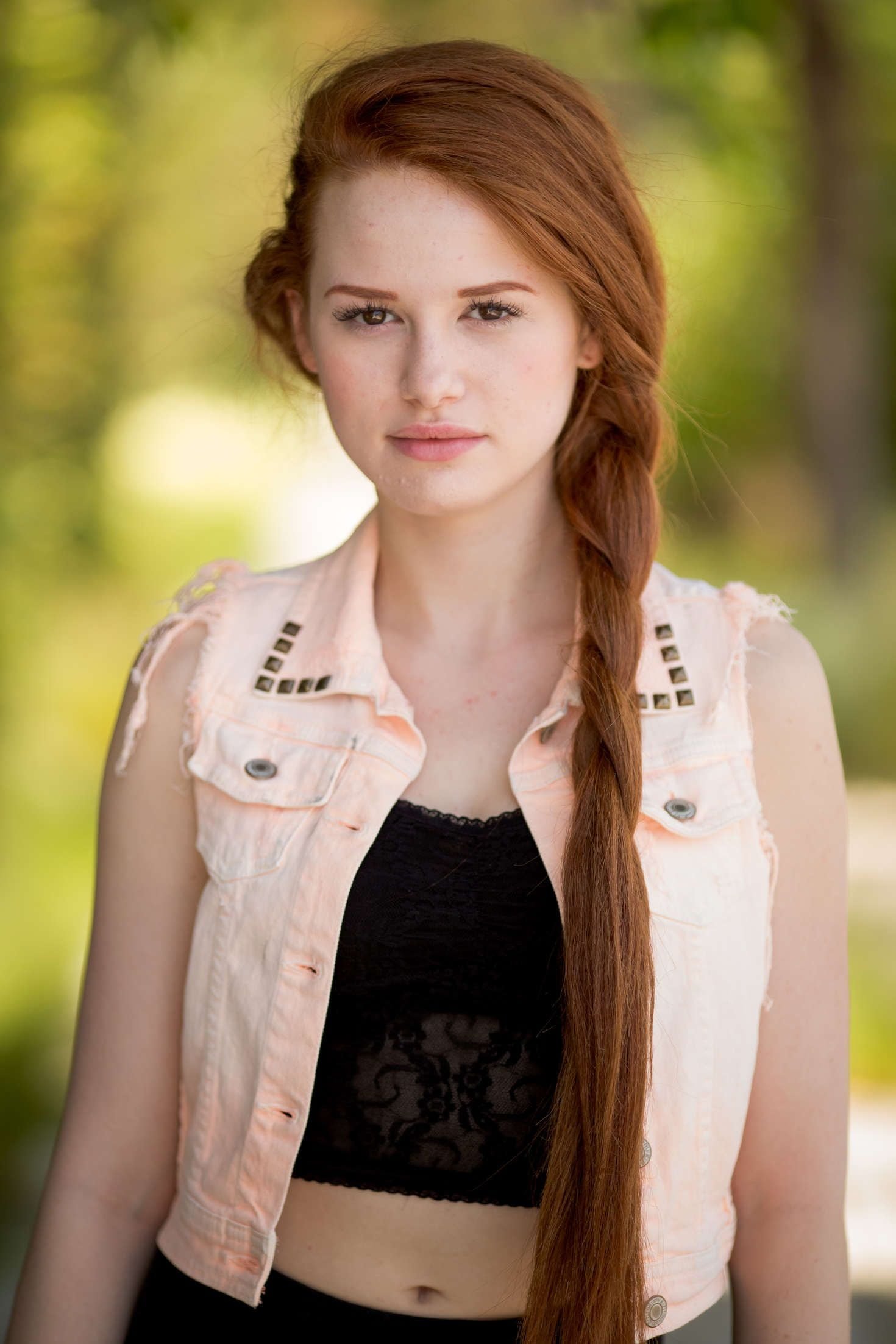 women model redhead long hair Madelaine Petsch actress 84