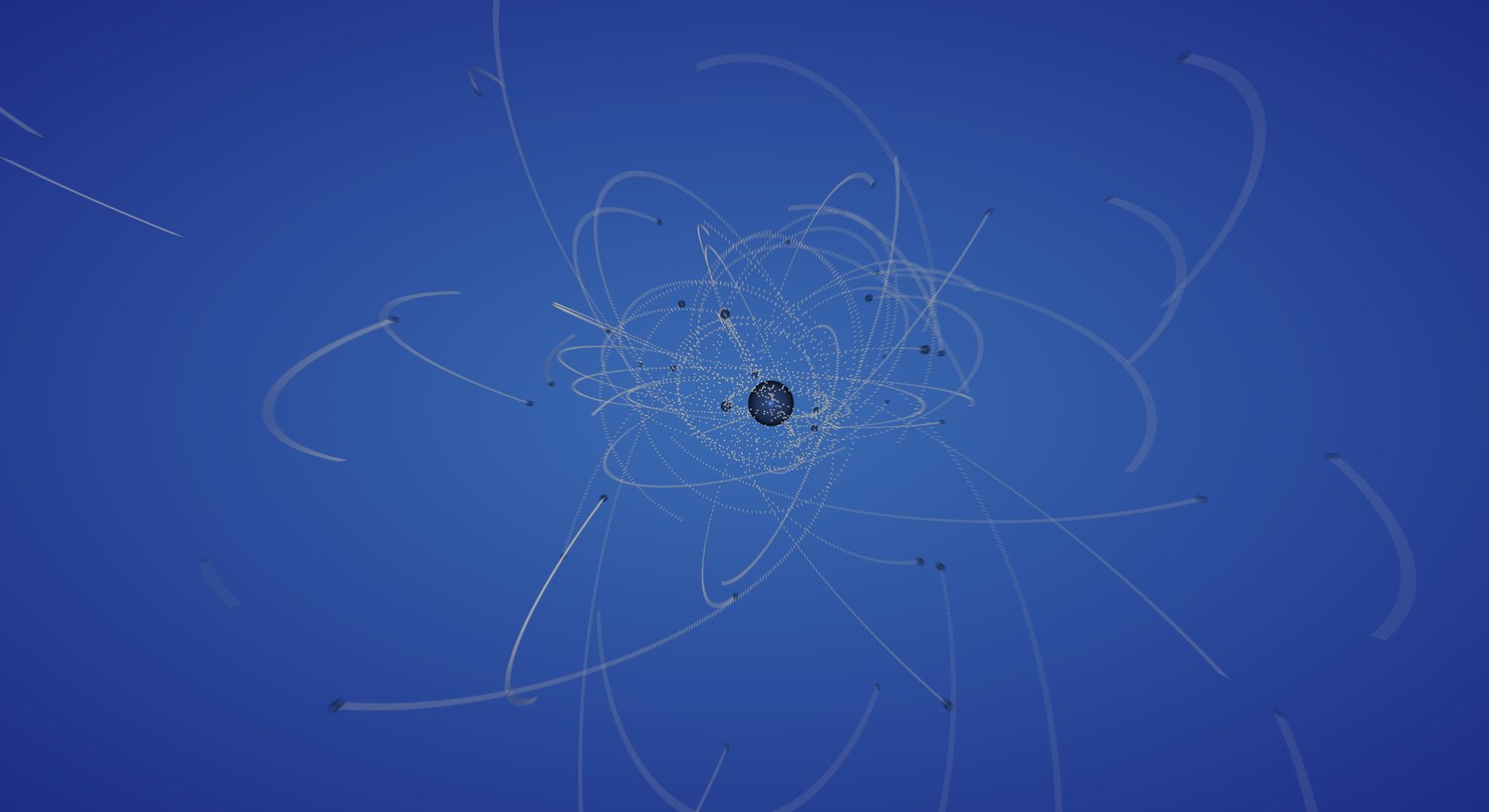 Spheres Gravity Blue 2k 4k 5k 8k 10k