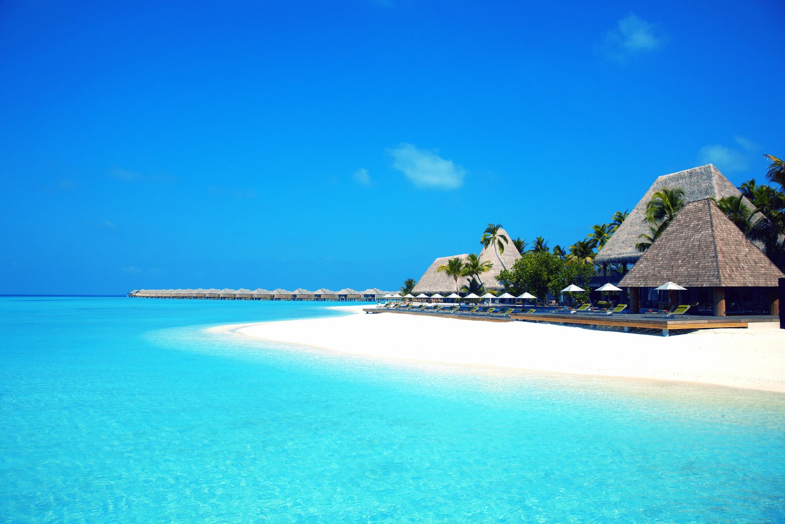 Beach resort Anantara Kihavah Maldives Villas Island 2k 4k